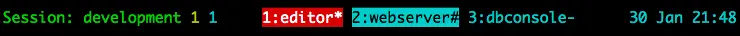 Индикатор батареи в tmux